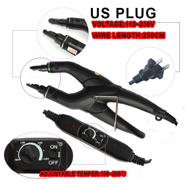 Black US plug