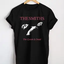 Футболка «THE QUEEN IS DEAD», футболка THE SMITHS, MORRISSEY, унисекс, Винтажная футболка, новинка, модная мужская футболка