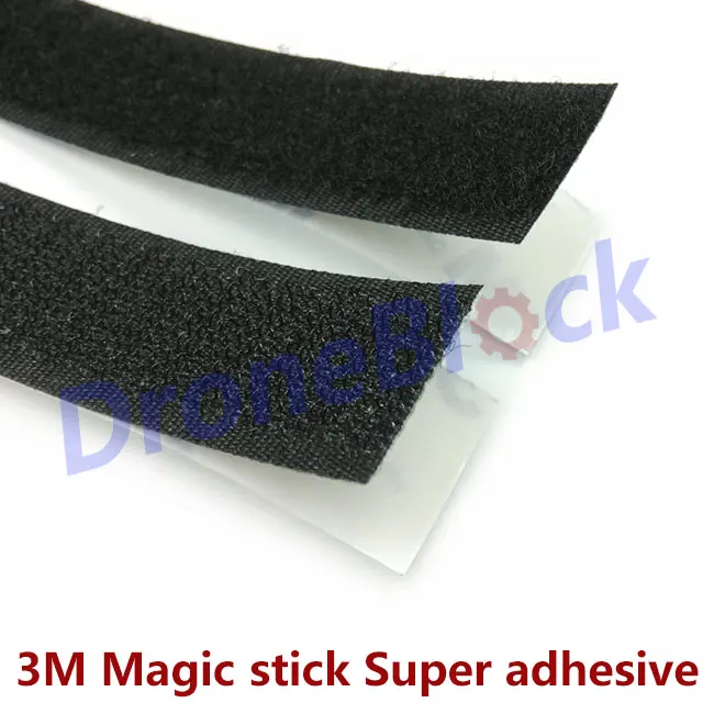 

one meter length 2cm width 2 Rolls Magic stick Super adhesive Self-adhesive tie nylon strap Sticks Hook Loop Tape