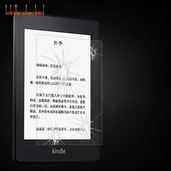 

For Amazon Kindle 7 7th Generation Version 2014 + Cleaning Kit + Dust Stickers 50pcs/lot/Lot 9H Tempered Glass Screen Protector