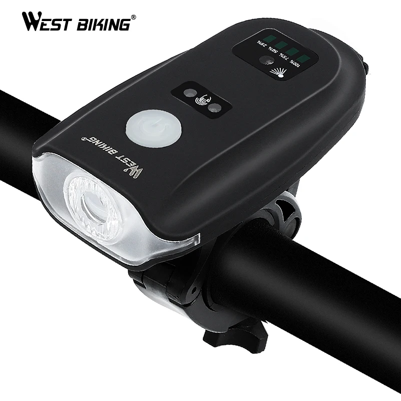 Buy WEST BIKING USB Charging Bike Flashlight 350 Lumen