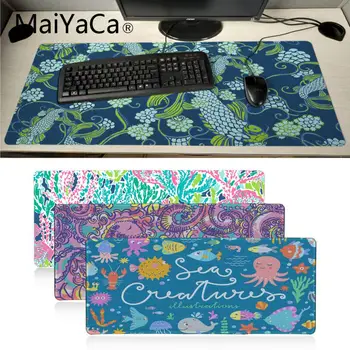 

MaiYaCa Sea Creatures pattern Anti-Slip Durable Rubber Computer mats Super Grande Large Game Gamer Gaming mouse pad Keyboard Mat