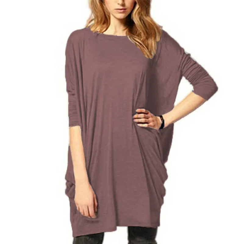 Zanzea, Vestido, женские рубашки с длинным рукавом, Женская Повседневная Туника, топы, одноцветная рубашка, женская блуза размера плюс 5XL
