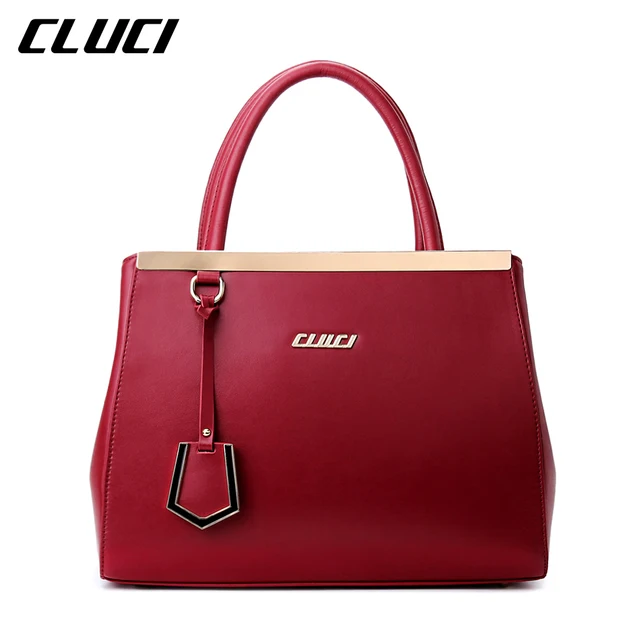 Aliexpress.com : Buy Cluci Genuine Leather Bags Handbags Women Famous