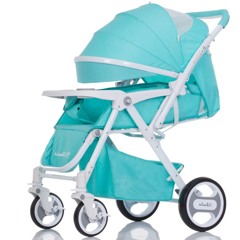 

high quality four wheel umbrella baby stroller aluminum alloy frame universal front wheel strollers 3C certified