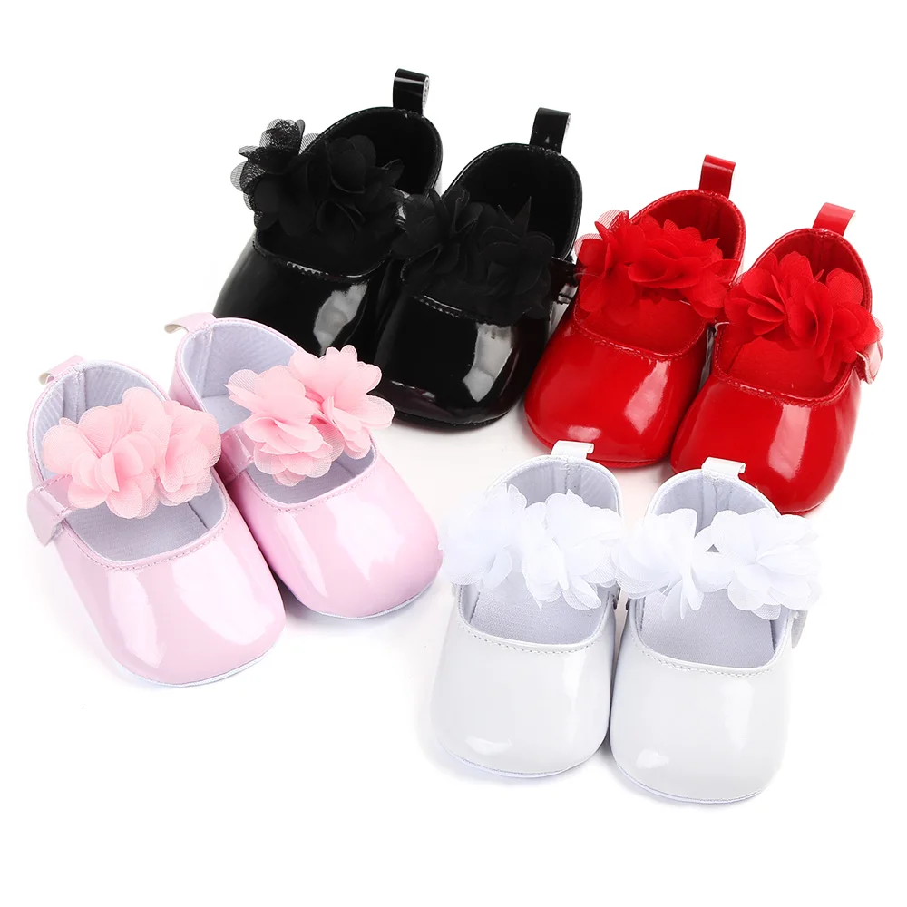 leather baby girl shoes