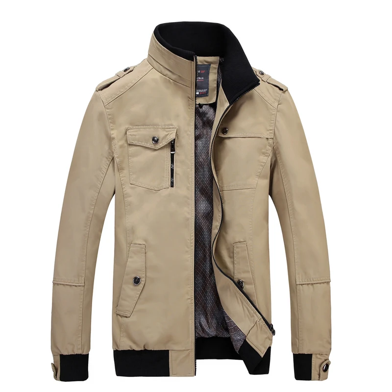 Бренд FGKKS, мужская повседневная куртка, модная армейская куртка, мужские пальто, новая осенняя приталенная мужская верхняя одежда, куртки, пальто