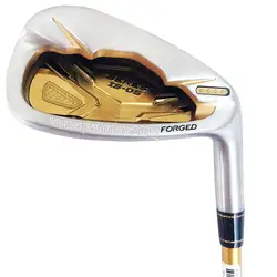 Cooyute новый гольф-клубов комплект Хонма S-05 4 звезды гольф утюги 4-11.A.S S-05 Утюги Набор Графит или Сталь ручка клюшки для гольфа Бесплатная