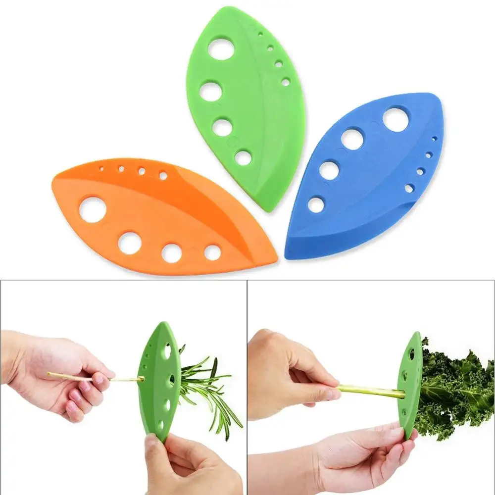 

Herb Stripper Herb Stripping Tool Cut Leafy Vegetables and Herbs such as Kale, Chard, Collard Greens, Cilantro, Thyme, Basil