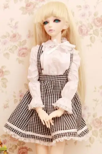 

[wamami] 248# Plaid Dress/Suit 1/3 SD DZ BJD Dollfie (3pcs)