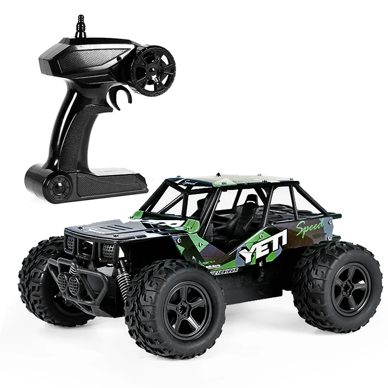 

R/C Car 2.4G 4CH 4WD 4x4 Driving Car Monster Truck Off-Road Vehicle Remote Control Car Model Toys Gift For Children #E