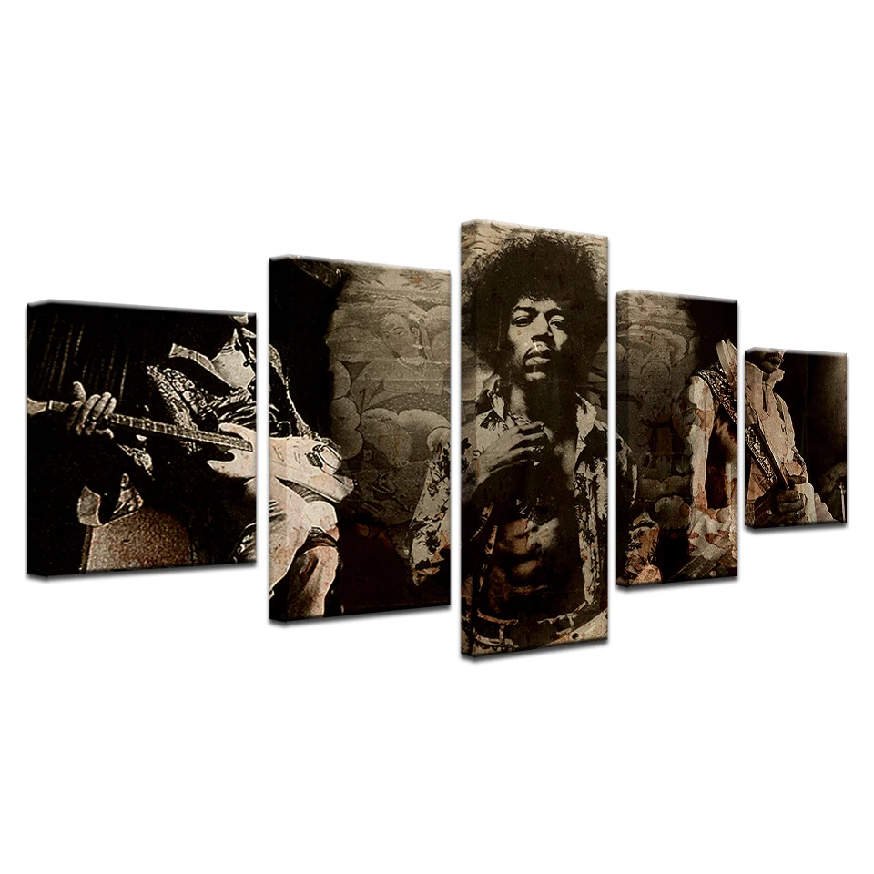 5 шт. винтажный постер James Marshall &quotJimi&quot Hendrix крафт бумага росписи для кафе бара