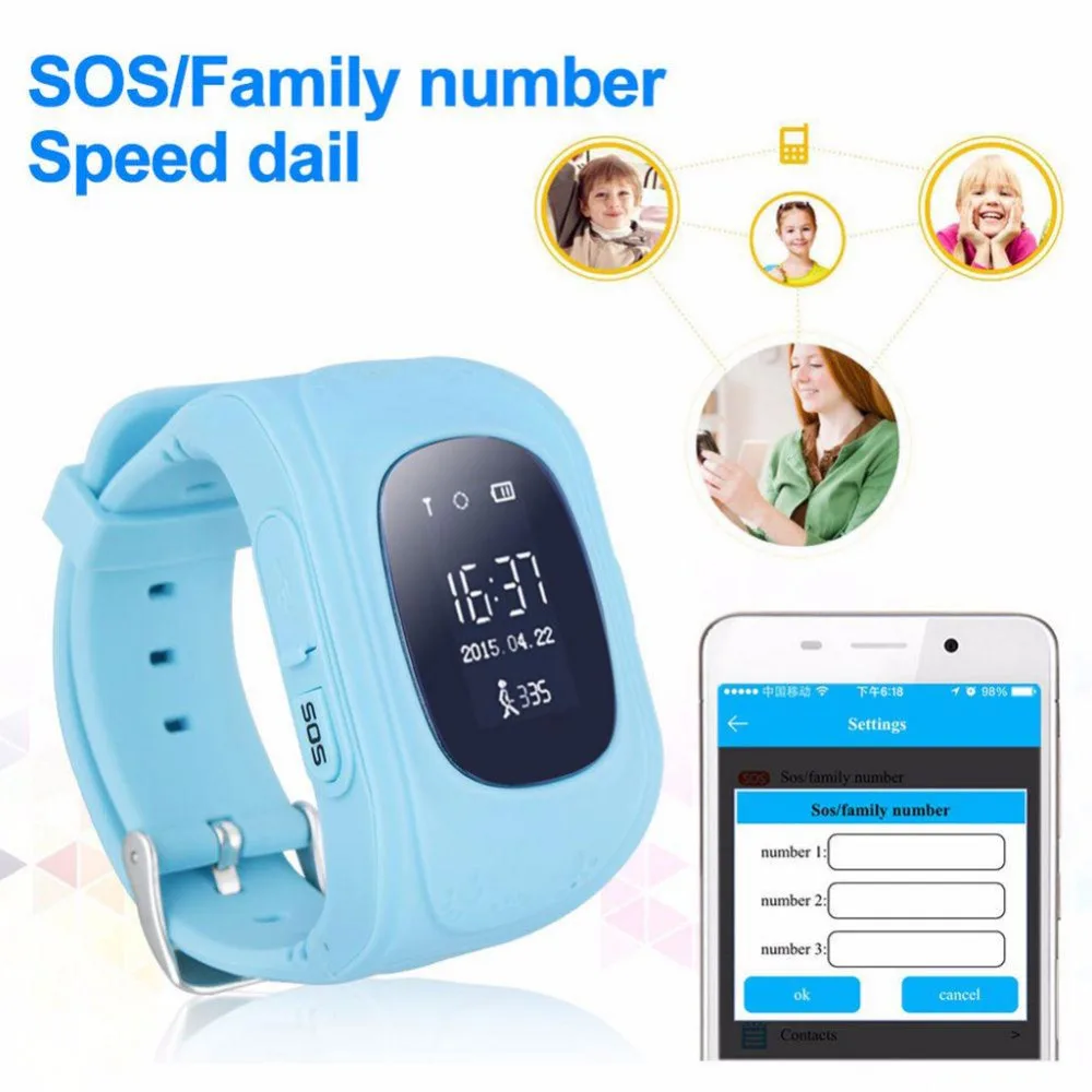 seedforce Q50 font b Smart b font font b Watch b font SOS Call Activity Tracker