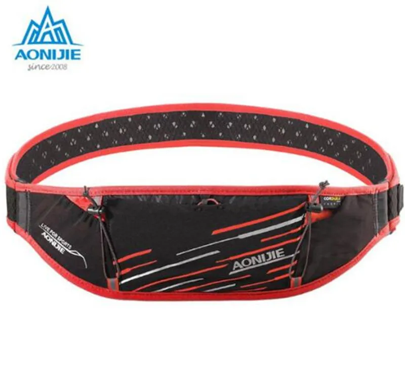 

AONIJIE Men Women Running Belt Jogging Fanny Pack Gym Bag Fitness Waist Pack Sport Marathon Trail Running Running Bag
