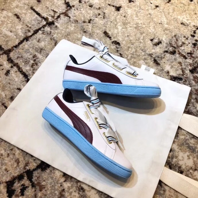 puma basket heart 36