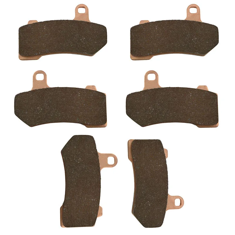 

Motorcycle Parts Front&Rear Brake Pads Kit For HARLEY DAVIDSON VRSCF V-Rod Muscle/ FLHX Street Glide 08-14 Copper Based Sintered