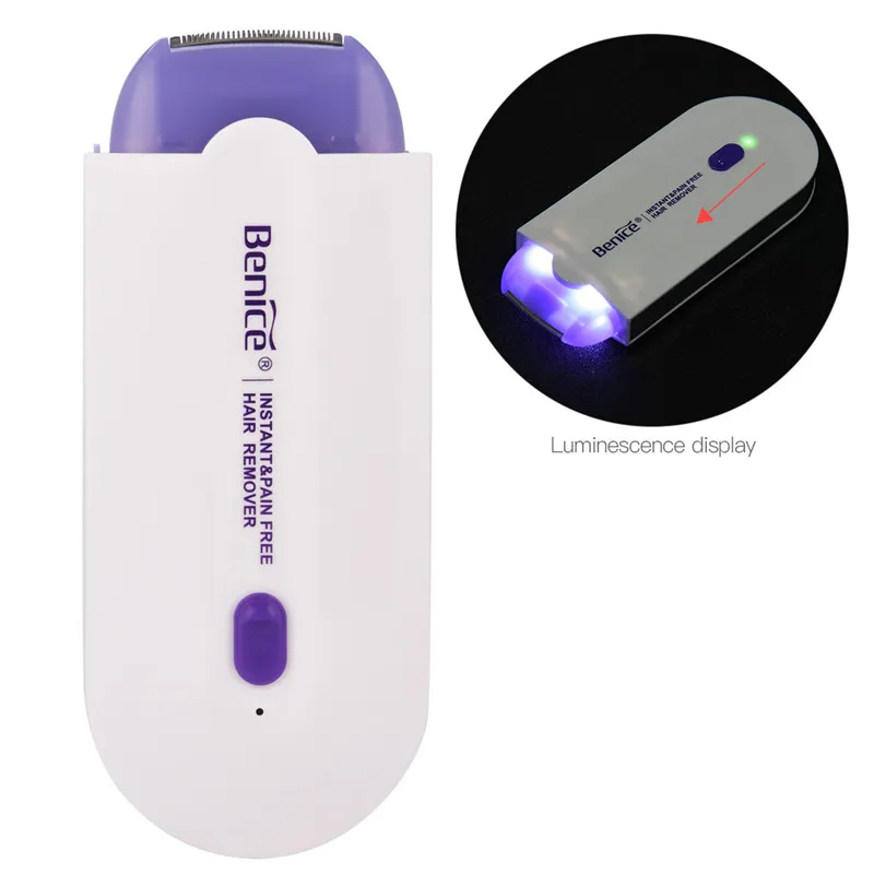 Лазерный женский эпилятор для удаления волос, женский эпилятор, мини-бритва, триммер, светильник, технология, набор для депиляции, эпиляция 5352