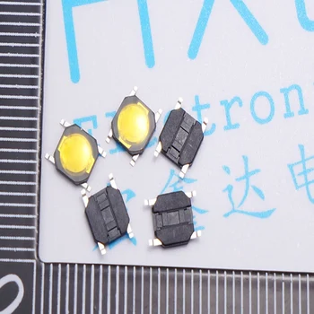 

4 * 4 * 0.8 mm strips light touch switch Key switch Yellow sticker