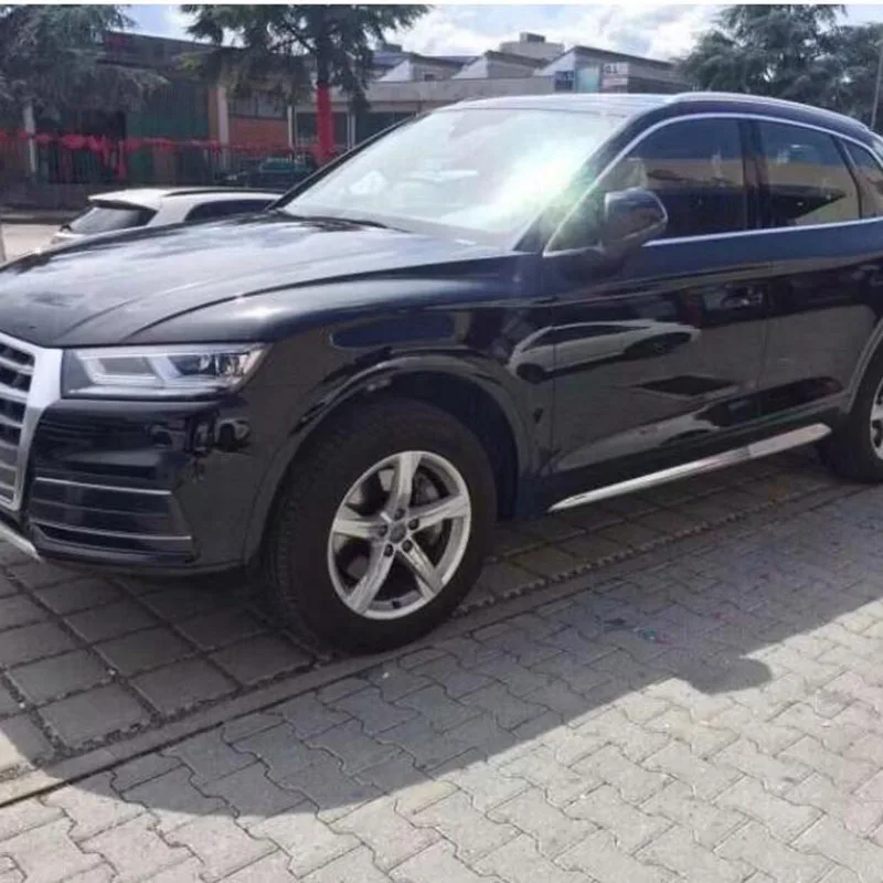 Для Audi Q5 FY ABS Chrome двери автомобиля со стороны тела полосы Накладка на молдинг отделка украшения 4 шт./компл