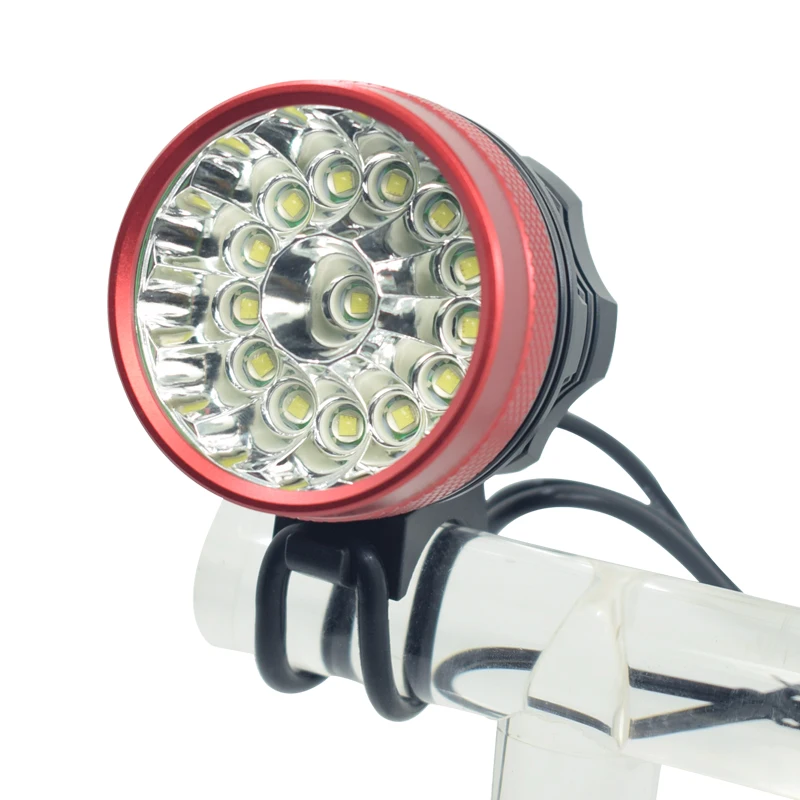 WasaFire Водонепроницаемый 20000lm 14 * T6 светодиодный Светодиодный фонарь для велосипеда велосипед фары переднего света лампы с 9600 mAh батареи