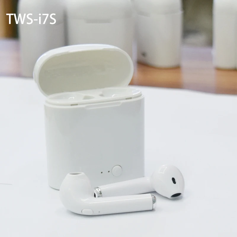 I7s TWS 5,0 беспроводные Bluetooth наушники стерео вкладыши гарнитура с зарядным устройством для всех Bluetooth планшетов наушники для смартфонов