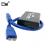 Mini Portable 30*50mm PCI-e mSATA SSD to USB 3.0 Converter Adapter Enclosure Case Mobile Hard Disk Box Caddy  case Enclosure ► Photo 3/6