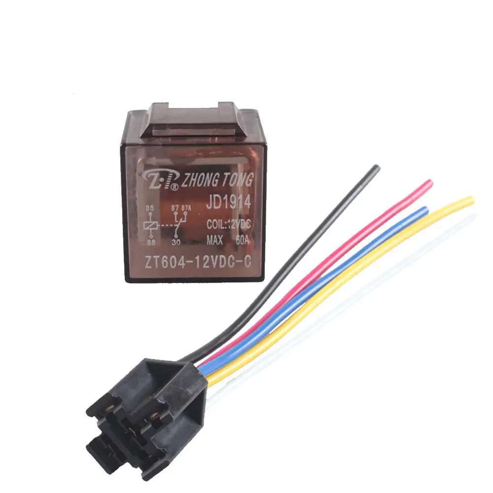 Ee Support 5 X Car Truck Auto 12v 60a 60 Amp Spdt Relay
