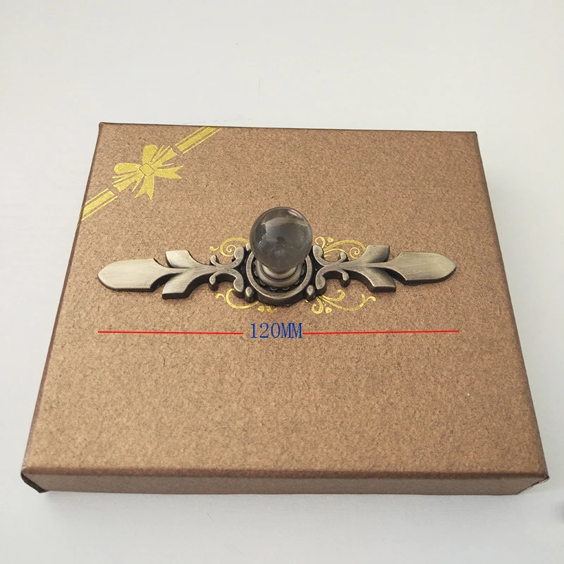 Green bronzeFurniture Handle Zinc Alloy Drawer Door Knob Closet