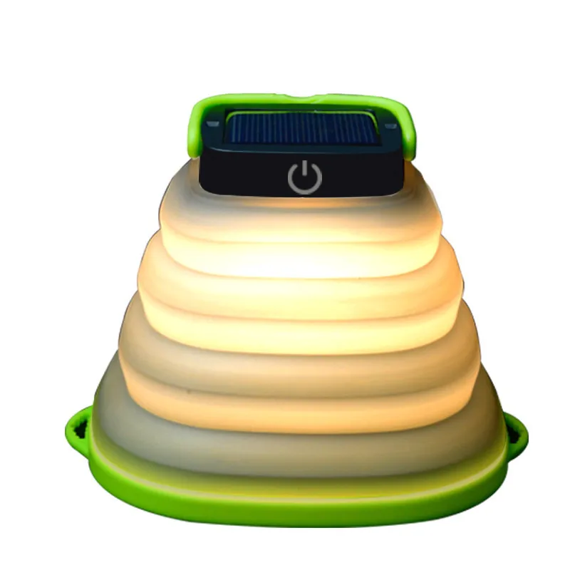 

Small Solar System Solar Lantern Portable LED Lamp collapsible and inflatable Waterproof IPX5 Light Outdoor Camping Light