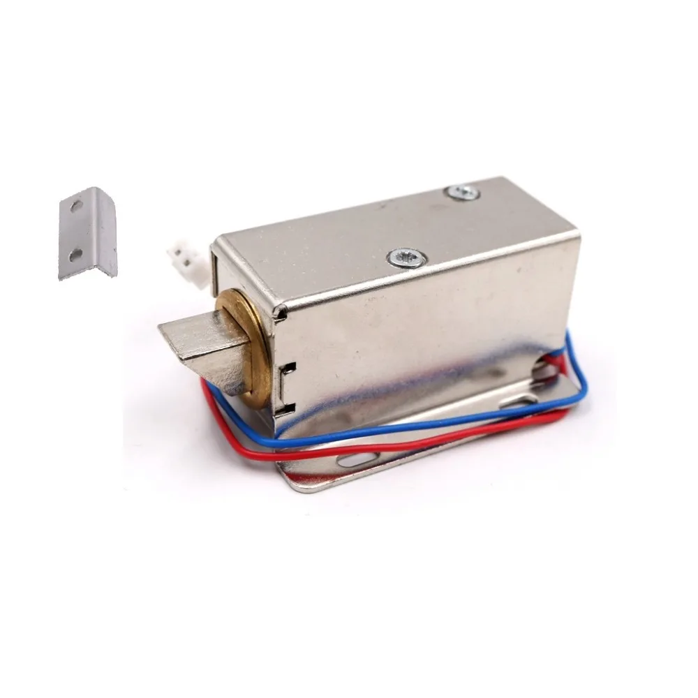 24V Fail secure electric bolt lock drawer lock Mini electric