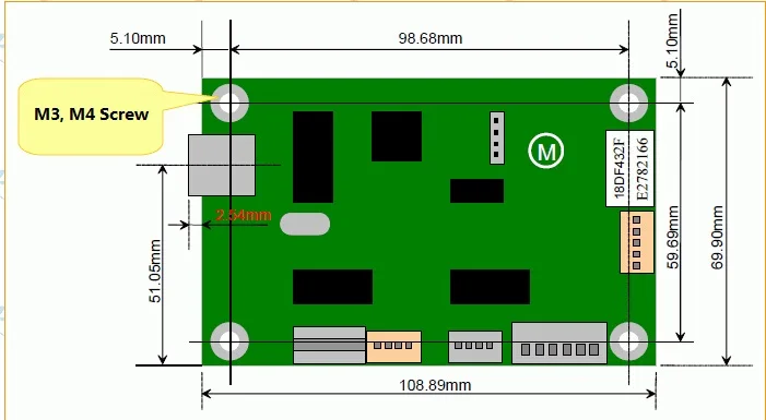 Tecnr lihuiyu основная плата M2 Nano Co2 лазерной Управление Системы Dongle B DIY 3020 3040 K40