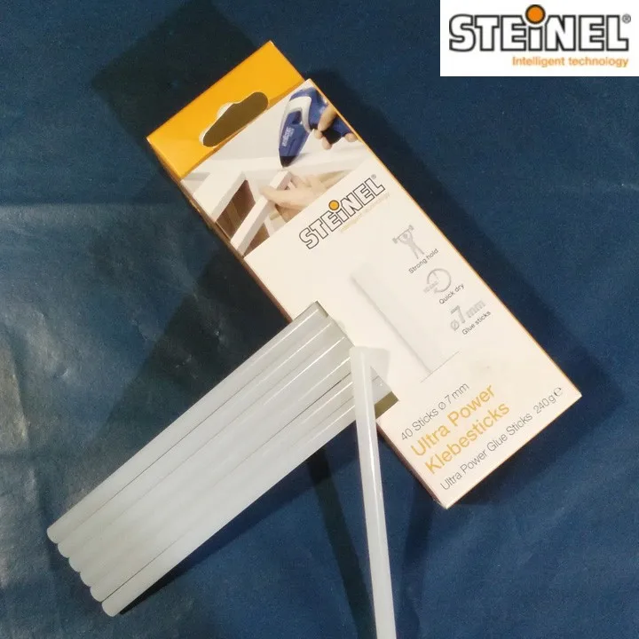 40 шт./1 коробка Оригинальный Германия STEINEL Популярный бренд расплава Клей-карандаш быстросохнущая без запаха, не токсичен экологически