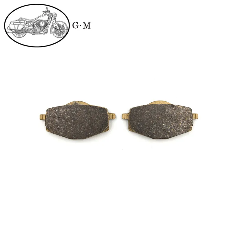 Мотоциклетные передние/задние тормозные колодки для YAMAHA DT125 R 1988-2003 DT125 RE 2004 DT200 R 1993 - Цвет: 1 pair Rear