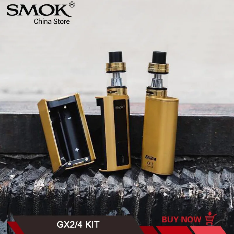 Smok GX2/4 Starter Kit 220 Вт/350 Вт GX24 испаритель mod 5 мл TFV8 большой ребенок Tank электронные
