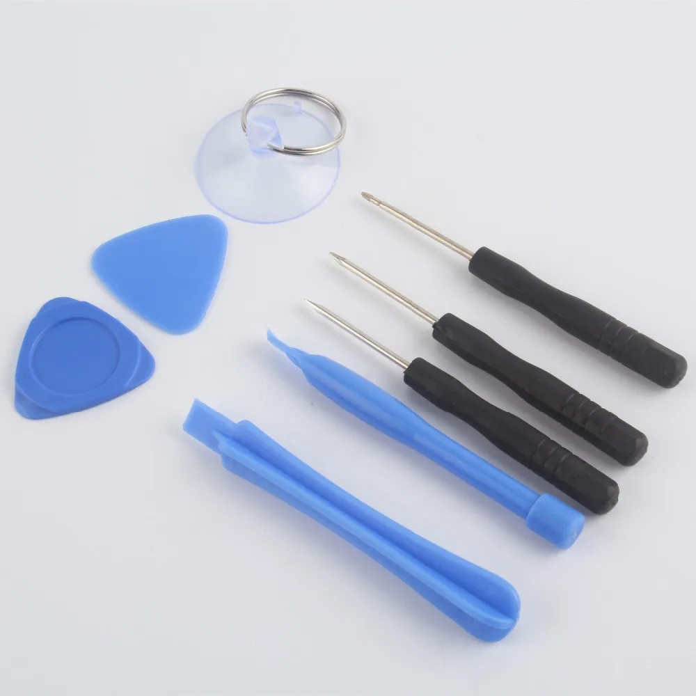 

100 set 8 in 1 Opening Pry Tools Screwdriver Repair Kit Set Screwdriver For iPhone 5 5s 4 4S 4G 3G For iPod Touch For Samsung