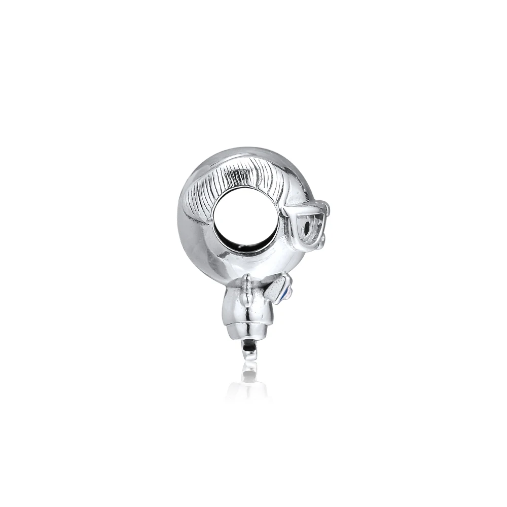 DIY Подходит для Pandora Charms браслеты Mr. Wise Beads 925 пробы-серебро-ювелирные изделия