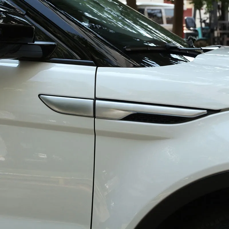 Для Land Rover Range Rover Evoque черная сторона вентиляционное отверстие крышка отделка 2012- набор из 2шт