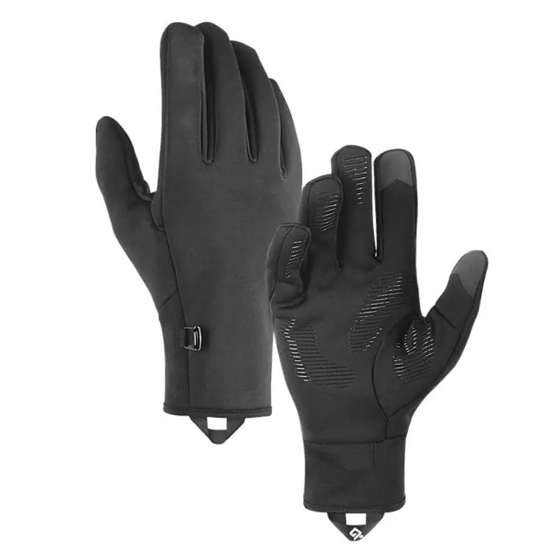 Зимние теплые мужские перчатки для мобильного телефона с сенсорным экраном, перчатки для занятий спортом на открытом воздухе