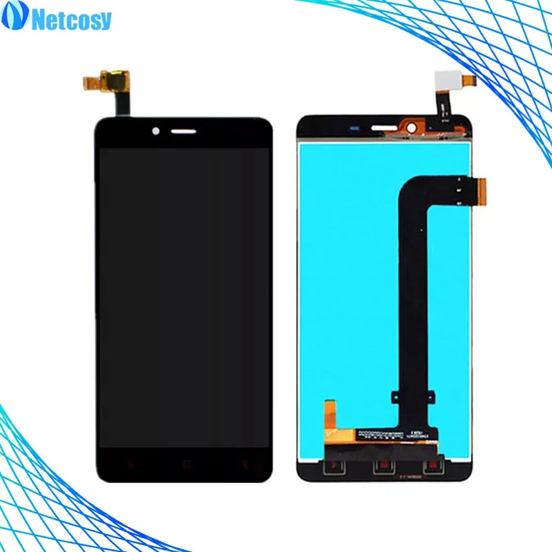 

Netcosy Black Full LCD Display+Touch screen digitizer Assembly repair parts For Xiaomi Redmi Note 2 Note2 LCD screen