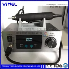 Аппарат для стоматологической лаборатории бесщеточный микро мотор стоматологический микромотор Электрический Полировочный блок с лабораторной ручной резьбой mahine
