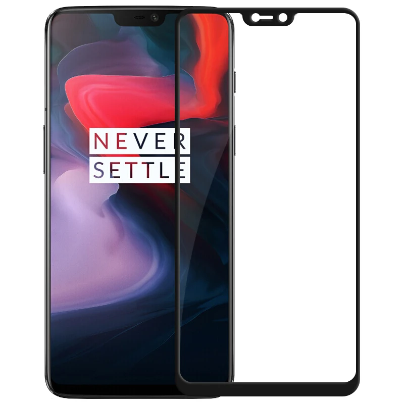 HICUTE 2.5D 9H HD oneplus 6 стекло с полным покрытием для oneplus 6 закаленное стекло для oneplus 6 защитная пленка для экрана