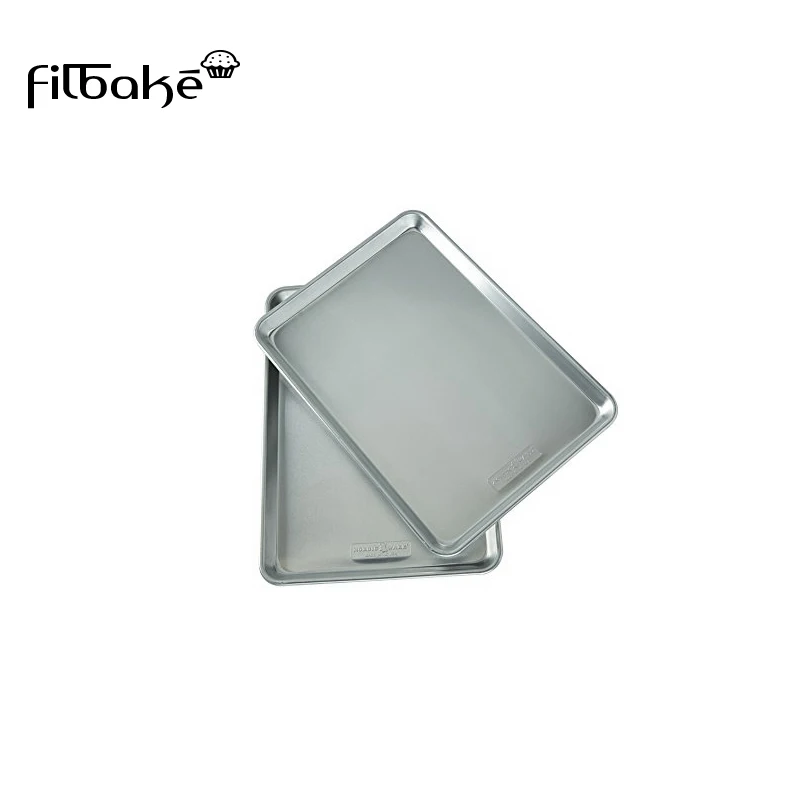 

FILBAKE Kitchen Tools Baking Sheet Plate Cookie Tray Home Baking Pan Sheet Pizza Pan Aluminium Alloy Biscuit Baking Pan