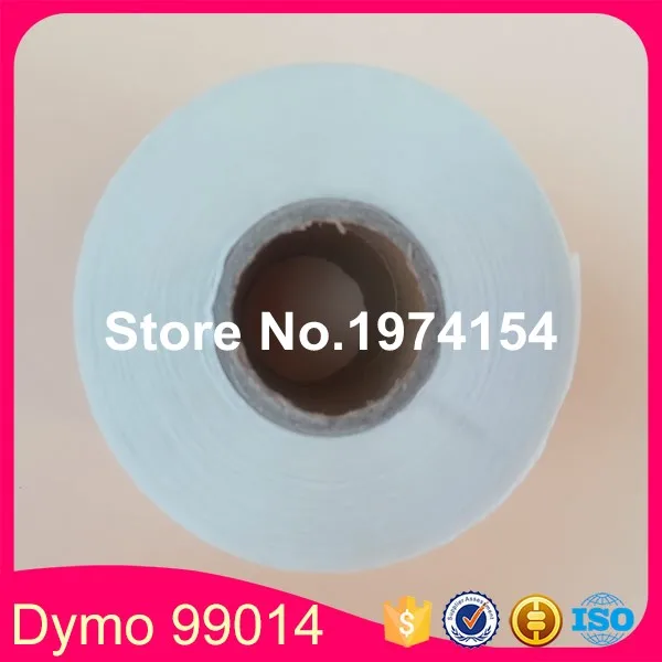 3 рулона 99014 совместимая наклейка с dymo принтер пустой белый стикер этикетки