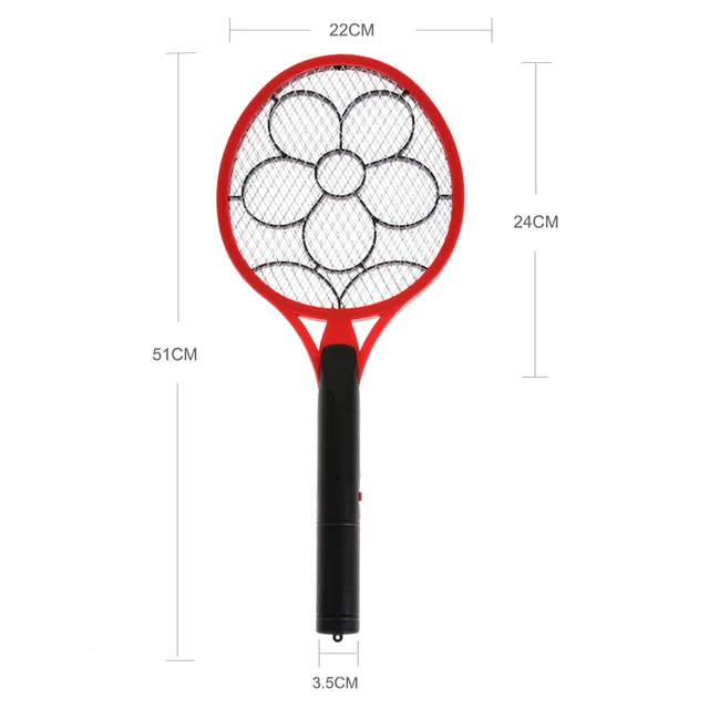 Electric Swatter Mosquito Killer Hand Racket Flycatcher Pest Reject Insect Fly Swatter Repellent Home Anti Mosquito Supplies