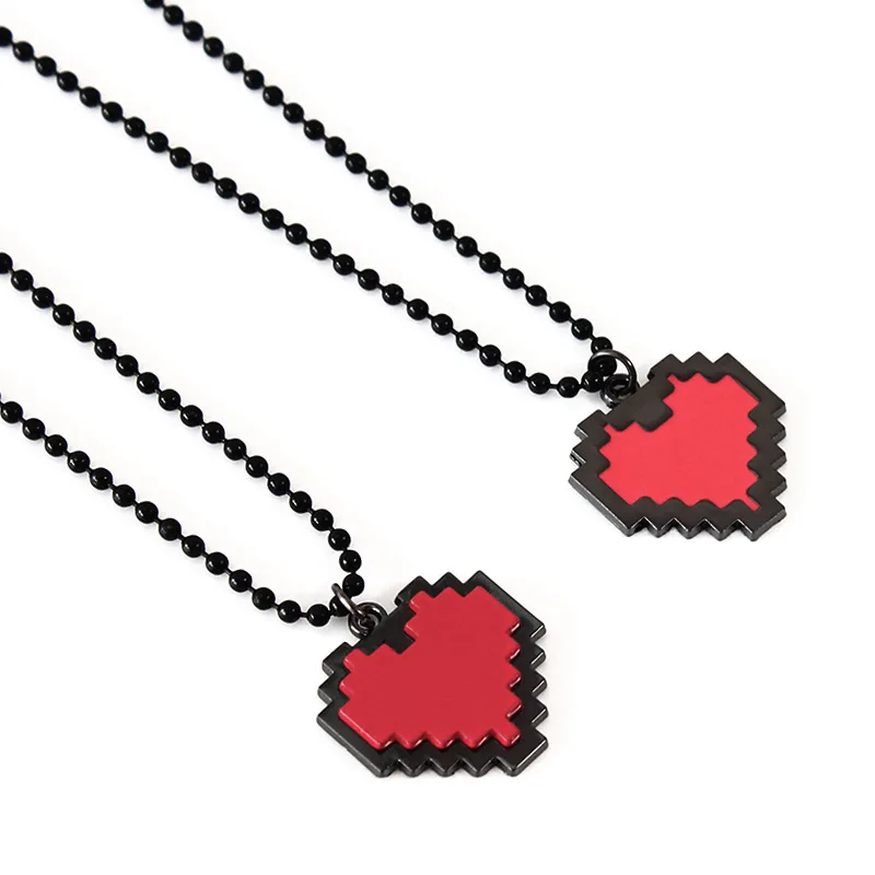Игры Undertale красное сердце брелок кулон ожерелье модная новинка личностный брелок ювелирных аксессуаров Chaveiros Llaveros подарок