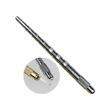 Microblading тонкая ручка ручной Игла с микролезвием держатель Золотое перо для бровей ручные микроиглы перманентного макияжа машина