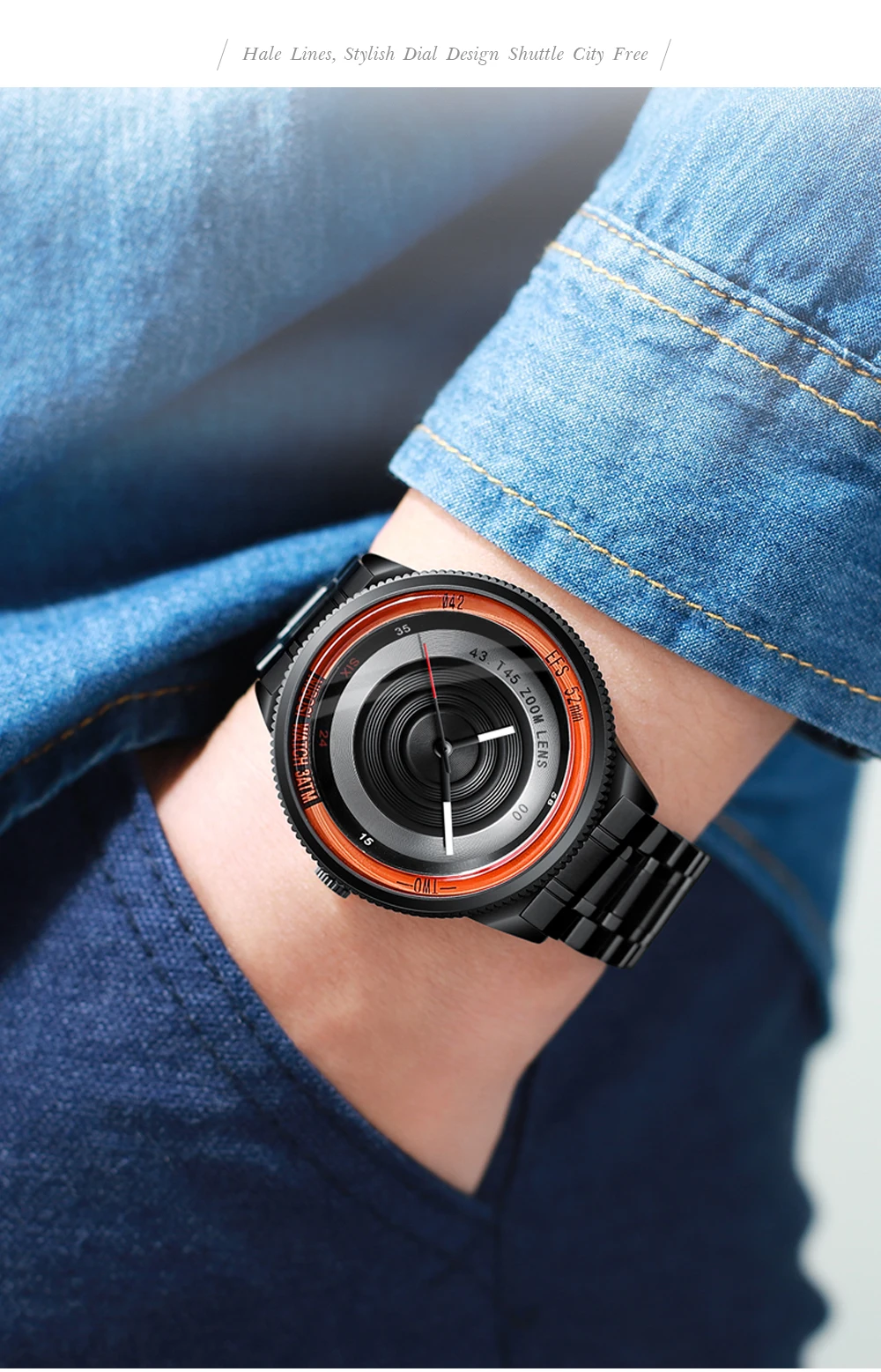 NIBOSI Men Watches 2019 Luxury Brand Waterproof Analog Wrist Watch Men Full Steel Black CreativeSports Male Clock Montre Homme  (9)