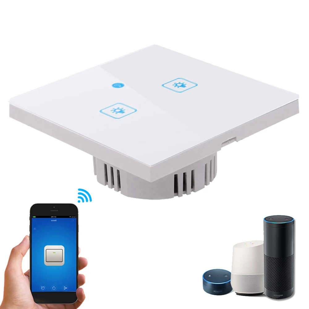 Buy UK Wifi Wall Switch 3 2 1 Gang Light Switch