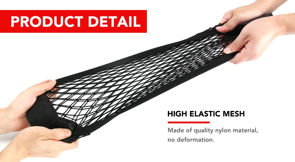 Universal Car trunk net bag Nylon SUV Auto Cargo Storage Mesh Holder Universal For Cars Luggage Nets Travel Pocket