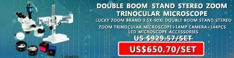 Luckyzoom бренд 3.5X-90X стерео микроскоп SZM0.5X SZM2.0X Микроскоп Вспомогательный объектив